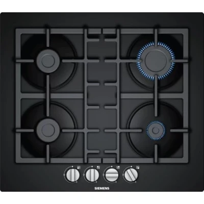 Afbeelding van Siemens iQ300 EN6B6PB90 kookplaat Zwart Ingebouwd 60 cm Gaskookplaat 4 zone(s)