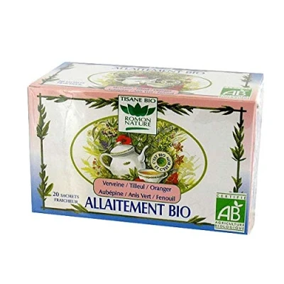 Afbeelding van Romon Nature Biologische borstvoeding kruidenthee 20 zakjes