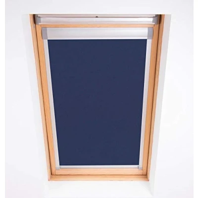 Image de Bloc Skylight Blind Pour fenêtres de toit Velux Bleu marine M08