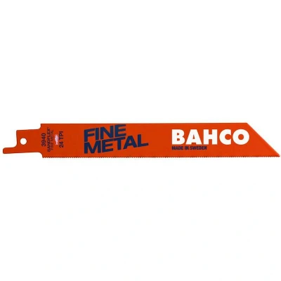 Afbeelding van BAHCO 3940 100 24 ST 5P reciprozaagblad Sandflex bimetaal voor fijn metaal TPI mm (5 st.)