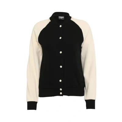 Afbeelding van Urban Classics Jas, Dames, Maat: XL, Black whitesand