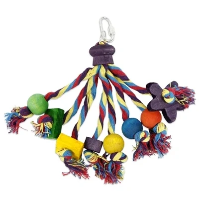 Afbeelding van Happy Pet Speelgoed Papegaai Carnival Assorti 22X11X11 CM