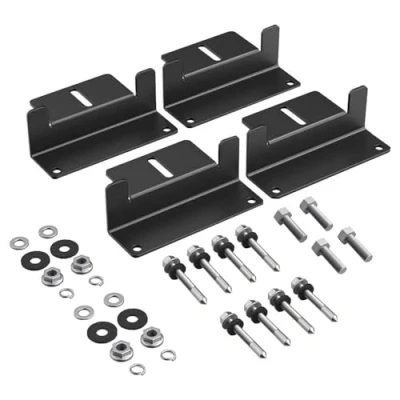 Image de EcoFlow Kit de montage pieds nivellement noir
