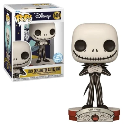 Afbeelding van Funko Pop! Disney: the Nightmare Before Christmas Jack Skellington as King Exclusive