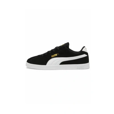 Afbeelding van PUMA Club II Unisex Sneakers Black White Gold Maat 41