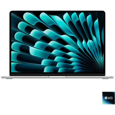 Afbeelding van Apple MacBook Air 2024 13,6&#039;&#039; M3, 8 Core CPU, 10 GPU, 24GB RAM, 512GB SSD, Qwerty, Zilver