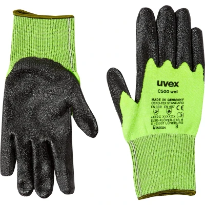 Afbeelding van uvex C500 wet 6049208 Snijbeschermingshandschoen Maat (handschoen): 8 1 paar