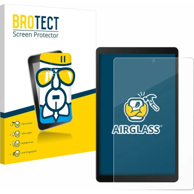 Afbeelding van BROTECT AirGlass kogelwerende glasfolie (1 Stuk, Galaxy Tab A 10.1), Tablet beschermfolie