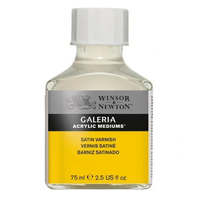 Image de Winsor &amp; Newton Galeria Acrylic Mediums Vernis pour peinture acryllique satin 75 ml