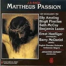 Afbeelding van BACH: ST. MATTHEW PASSION / MATTHEUS (HIGHLIGHTS)