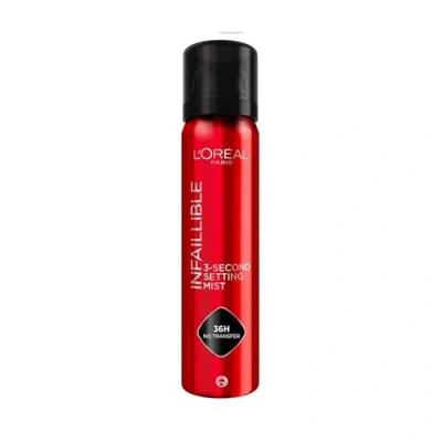 Afbeelding van L&#039;Oréal Paris Onfeilbare make up fixeerspray, waterbestendig, houdt tot 36 uur, 80 ml