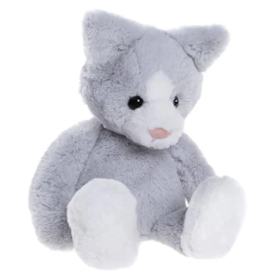 Afbeelding van Charlie Bears Mascotte, Puddy de kat, uit Bear&amp;Me serie, een unieke knuffel voor kinderen, 29 centimeter