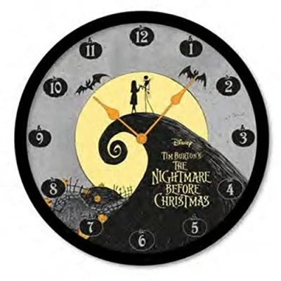Afbeelding van The Nightmare Before Christmas: Jack and Sally 10 inch Wall Clock