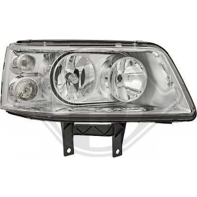 Afbeelding van DIEDERICHS 2272982 Koplampen rechts H7, H7/H1, H1 VOLKSWAGEN: Transporter 5, 5 Bus, Multivan (7HM