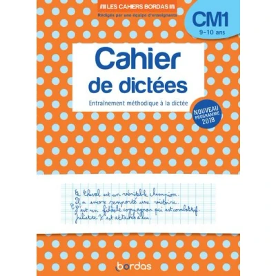 Image de Les cahiers Bordas Cahier de dictées CM1