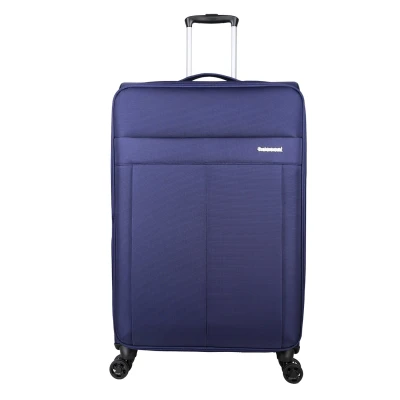 Afbeelding van Decent D Upright Trolley 76 dark blue Zachte koffer