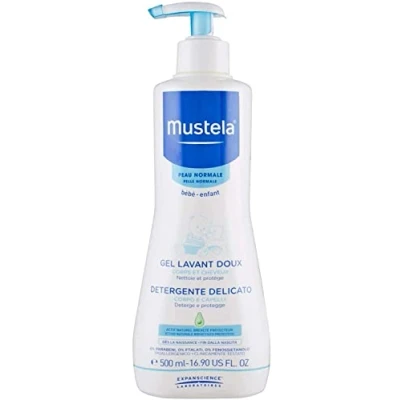 Afbeelding van Mustela Zachte babywasgel, 3 stuks