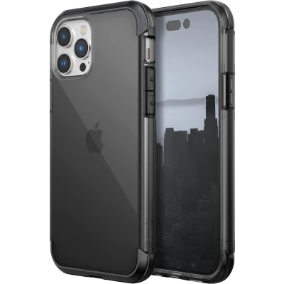 Afbeelding van Raptic X Doria Air Case voor iPhone 14 Pro Max, gepantserde cover, zwart