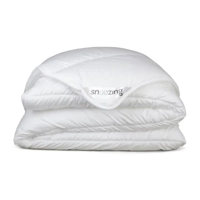 Afbeelding van Snoozing Salzburg Synthetisch Dekbed Tweepersoons 200x220 cm Wit