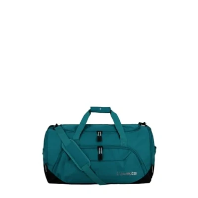 Image de travelite Sac de Voyage Grand XL, Kick Off, léger pour Les Vacances et Le Sport, la Piscine, séjours à l&#039;hôpital, 70 cm, 120 litres, Petrol, Reisetasche L (60 cm/73 Liter), Off