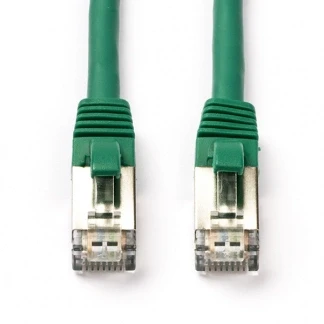 Afbeelding van Netwerkkabel Cat6 S/FTP 2 meter (100% koper, LSZH, Groen)