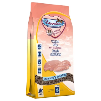 Afbeelding van Renske Kat Adult Verse Kip Kattenvoer 400 g