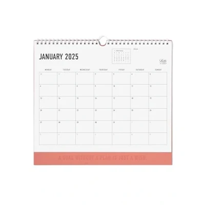 Afbeelding van Letts of London Conscious wandkalender 2025, klei