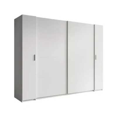 Afbeelding van Meubella Kledingkast Stoke Wit 270 cm