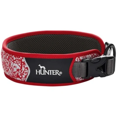 Afbeelding van Hunter Hondenhalsband Divo Reflect Rood