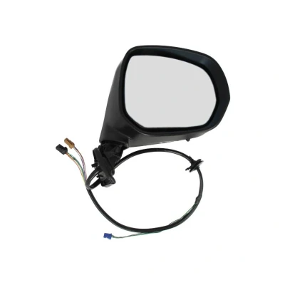 Afbeelding van Buitenspiegel Tyc 305 0125 rechts Met grondlaag voor elek. spiegelverstelling, Elektrisch inklapbaar, geheugen, temperatuursensor, Blauw getin