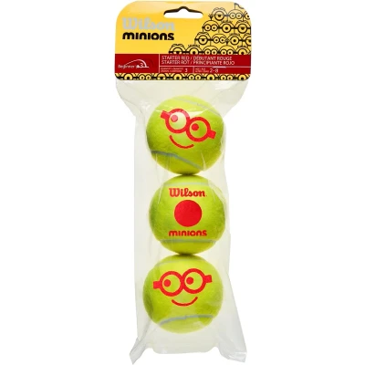 Afbeelding van Wilson Minions Stage 3 Tennisballen Wr8202701001 Kleur Rood Maat 1SIZE