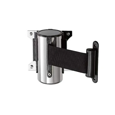 Afbeelding van Wandmodel afzetkoord Easy serie 200cm zwart