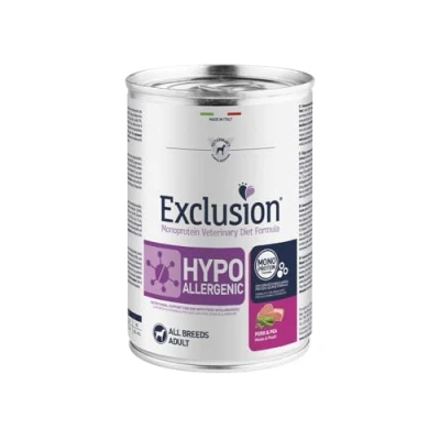 Afbeelding van 6x400g Varken &amp; Erwten Exclusion Diet Hondenvoer