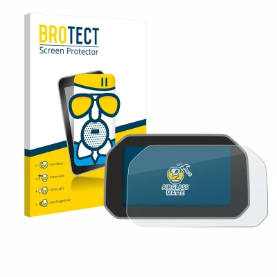 Afbeelding van BROTECT Screenprotector voor BMW R 1250 RS 2019 Connectivity TFT 6.5&quot; Folie Beschermfolie Beschermglas matte