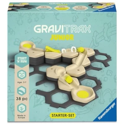 Image de Construction circuit bille Ravensburger GraviTrax Junior Set d&#039;extension My Start and Run