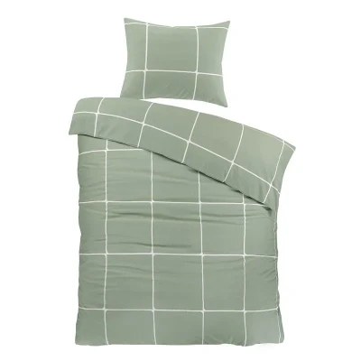 Afbeelding van Day Dream Stan Dekbedovertrek Eenpersoons 140x200/220 cm Groen