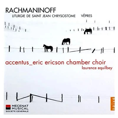 Afbeelding van Accentus, Laurence Equilbey Rachmaninov: Liturgie De Saint Jean Chrysostome/Vêpres (CD)