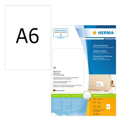 Image de HERMA Premium étiquettes adresses 800 étiquette(s)