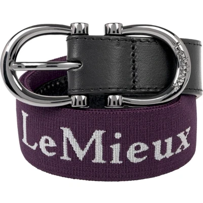 Afbeelding van LeMieux Elastische Riem maat 80 Aubergine