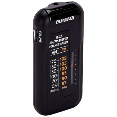 Afbeelding van Radio Aiwa Zwart