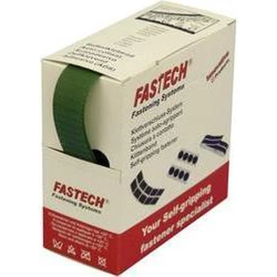 Afbeelding van FASTECH® B25 STD H 033505 Klittenband Om op te naaien Haakdeel (l x b) 5 m 25 mm Groen