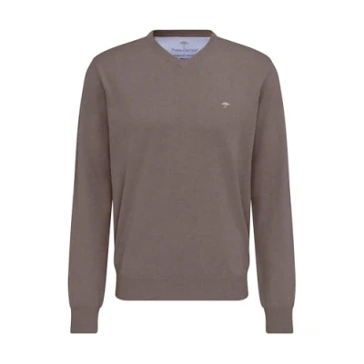 Afbeelding van Fynch hatton pull voor heren bruin maat 4xl