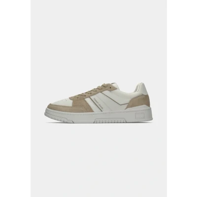 Afbeelding van Tommy Jeans TJM Cupsole PODS Sneakers laag, Heren, Maat: 40, Silt Leer en textiel