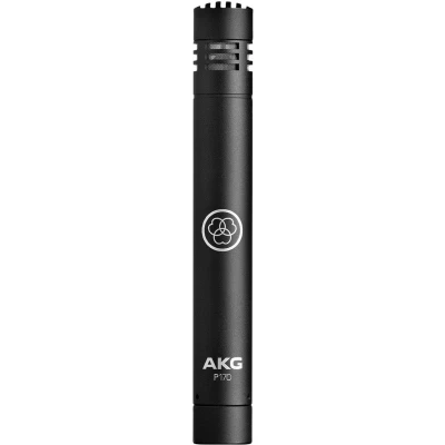 Afbeelding van AKG P170 Condenser Microphone Zwart condensatormicrofoon studio microfoon