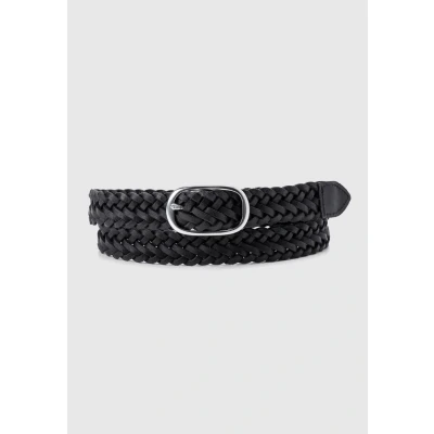 Afbeelding van Levi&#039;s Charlie Braid BELT Riem, Dames, Maat: 70, Caviar