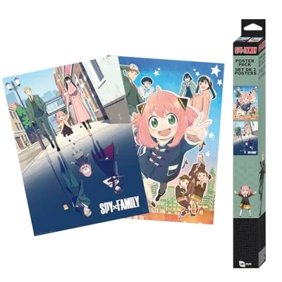Afbeelding van GBeye Spy x Family 2 Chibi Poster Set A Double (Diversen) Nieuw