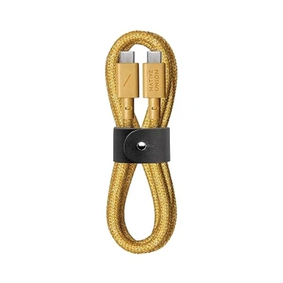 Afbeelding van Native Union Type C Belt Kabel USB naar 1,2 m Ultra Robuuste oplaadkabel compatibel met iPad Pro 2018 22, Air 5, Microsoft Surface Go 3, Google Pixel 7, Samsung Galaxy S23 (Kraft)
