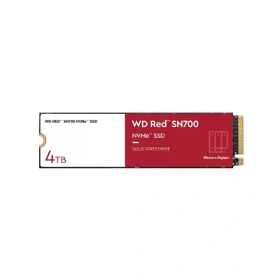 Image de WD Red SN700 WDS400T1R0C SSD 4 To interne M.2 2280 PCIe 3.0 x4 (NVMe)