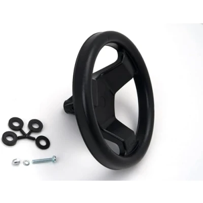 Afbeelding van Rolly Toys X38600001580 Stuurwiel voor pedaalvoertuigen (accessoires RollyFarmtracs, RollyX Tracs en RollyUnimogs, zwart stuurwiel, stuurwiel)