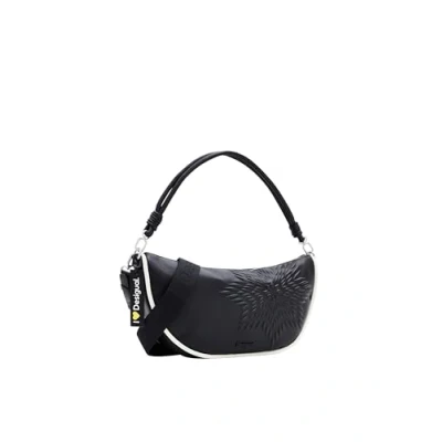 Afbeelding van Desigual Schoudertas Handtas Aquiles Z Sheffield Shoulder Bag Black Zwart